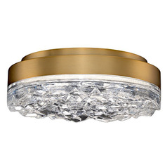 Schonbek Beyond Bramble Aged Brass LED Flushmount Light