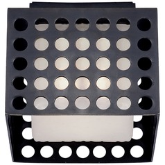 Kelly Wearstler Precision Flush Mount in Bronze by Visual Comfort Signature