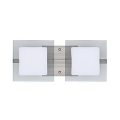 Besa Lighting Alex Satin Nickel LED Bathroom Light