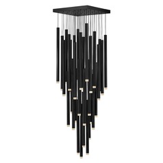 Harmony Black LED Multi-Light Pendant by Fredrick Ramond