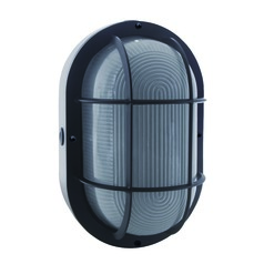 Nautical LED Outdoor Wall Light Black by Nuvo Lighting