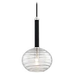 Breton Pendant in Polished Nickel by Hudson Valley Lighting