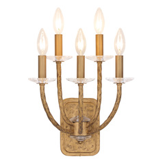 Atella 5-Light Wall Sconce in Ashen Gold by Minka Lavery