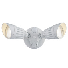 Outdoor LED 3000K Security Light in White by Design Classics