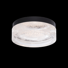 Melange 8.25-Inch LED Flush Mount in Black by Schonbek Beyond