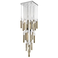 Glacier Avenue 25-Light Chrome LED Multi-Light by Avenue Lighting