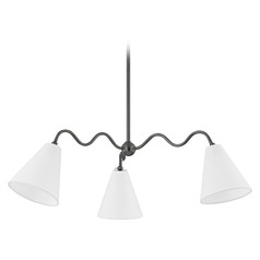 Mitzi By Hudson Valley Tali Roth Onda Old Bronze LED Chandelier
