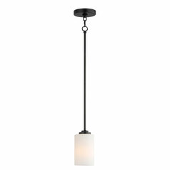 Deven Mini Pendant in Black by Maxim Lighting