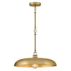 Sadie Large Pendant in Lacquered Brass by Hinkley Lighting