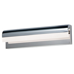 Waterfall 18-Inch LED Vanity Light in Polished Chrome by ET2 Lighting