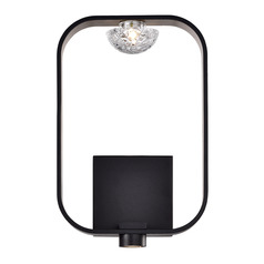 Dagmar 9-Inch Wall Sconce in Black & Gold by Eurofase Lighting