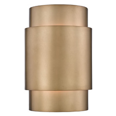 Harlech Rubbed Brass Sconce by Z-Lite
