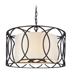 Sausalito 25-Inch Pendant in Deep Bronze by Troy Lighting