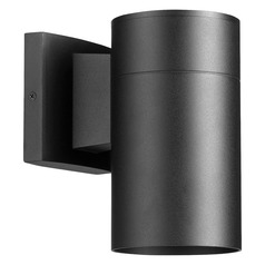 Cylinder Noir Outdoor Wall Light by Quorum Lighting