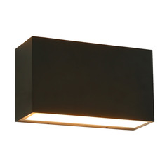 Matteo Lighting Dexter Matte Black LED Outdoor Wall Light