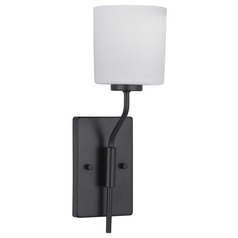 Tobin Black Sconce by Progress Lighting