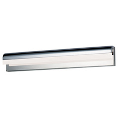 Waterfall 30-Inch LED Vanity Light in Polished Chrome by ET2 Lighting