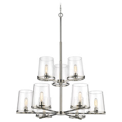 Callista Polished Nickel Chandelier by Z-Lite
