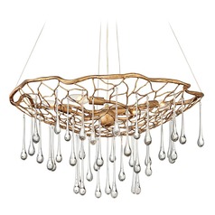 Laguna 26-Inch Burnished Gold Chandelier by Hinkley Lighting