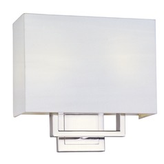 Edinburgh LED Satin Nickel LED Sconce by ET2 Lighting
