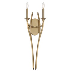 Covent Park Brushed Honey Gold Sconce by Minka Lavery