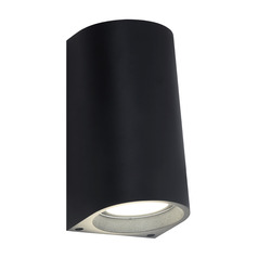 Matteo Lighting Dani Matte Black LED Outdoor Wall Light