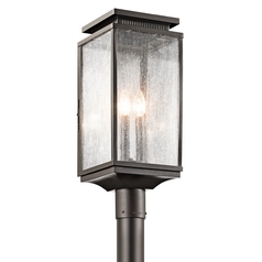 Manningham 21-Inch Olde Bronze Post Light by Kichler Lighting