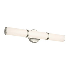 Rosh 24.25-Inch 5CCT LED Bath Light in Nickel by Kichler Lighting