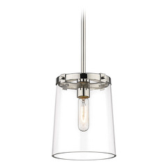 Callista Polished Nickel Mini Pendant by Z-Lite