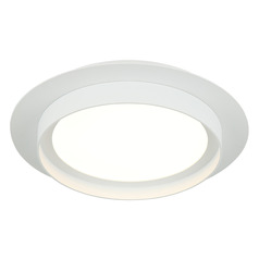 Matteo Lighting Iris Matte White LED Flushmount Light