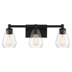 Clarity Sand Coal 3-Light Bath Light by Minka Lavery