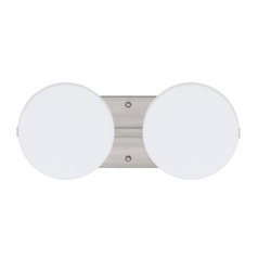 Besa Lighting Ciro Satin Nickel LED Bathroom Light