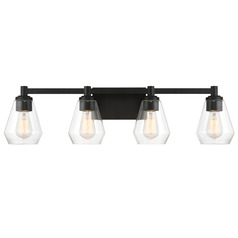 Clarity 4-Light Bath Light in Coal by Minka Lavery