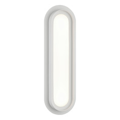 Matteo Lighting Iris Matte White LED Vertical Bathroom Light