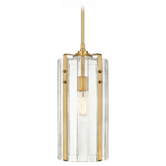 Alverton Rubbed Brass Mini Pendant by Z-Lite