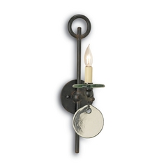 Sethos 17.25-Inch Wall Sconce in Old Iron by Currey & Company