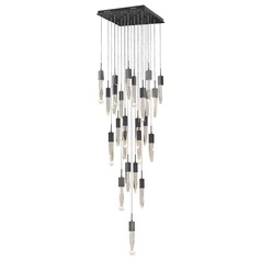 Aspen 25-Light Dark Bronze LED Multi-Light Pendant by Avenue Lighting