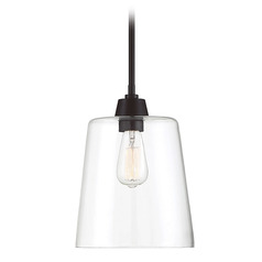 9.5-Inch Pendant in Oil Rubbed Bronze by Meridian