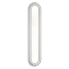 Matteo Lighting Iris Matte White LED Vertical Bathroom Light
