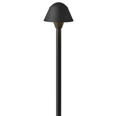 Rex Textured Black Low Voltage LED Path Light 2700K by Hinkley Lighting