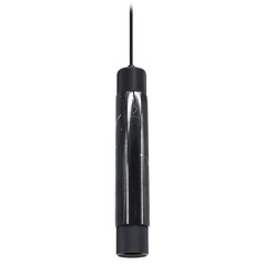 Cicada 14-Inch LED Pendant in Black Marble & Black by Avenue Lighting