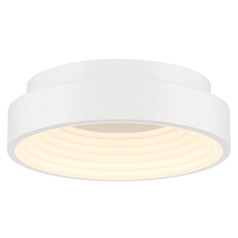George Kovacs Conc White LED Flushmount Light