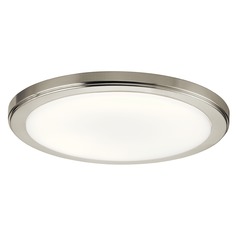 Zeo 13-Inch Brushed Nickel LED Flush Mount 4000K by Kichler Lighting