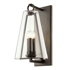 Adamson 23.25-Inch French Iron Outdoor Wall Light by Troy Lighting