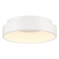 George Kovacs Conc White LED Flushmount Light