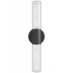 Strand 19-Inch LED Wall Sconce in Black by Avenue Lighting