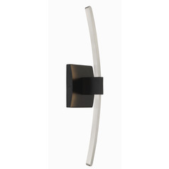 George Kovacs Archer Coal & Brushed Nickel LED Sconce