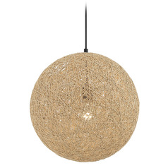 George Kovacs Entwined Coal Pendant Light with Globe Shade