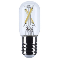3W T6.5 4000K E17 Base Clear LED Light Bulb by Satco Lighting