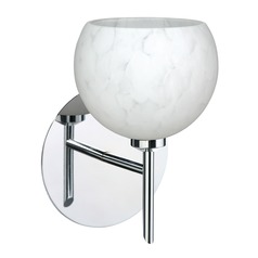 Besa Lighting Palla Chrome Sconce